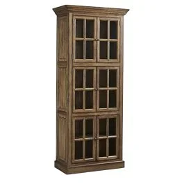 Stately Six Door Bookcase | SHIPS FREE