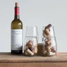 Stemless Wine Glass Set of 4
