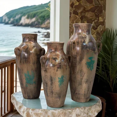 Sun Valley Clay Pots – Set of 3