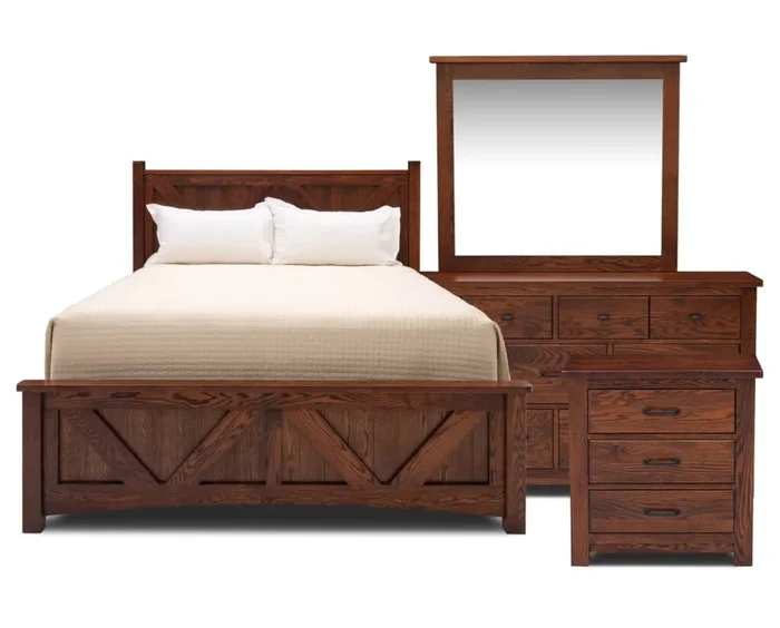 Superior 4 Pc. Panel Bedroom Set