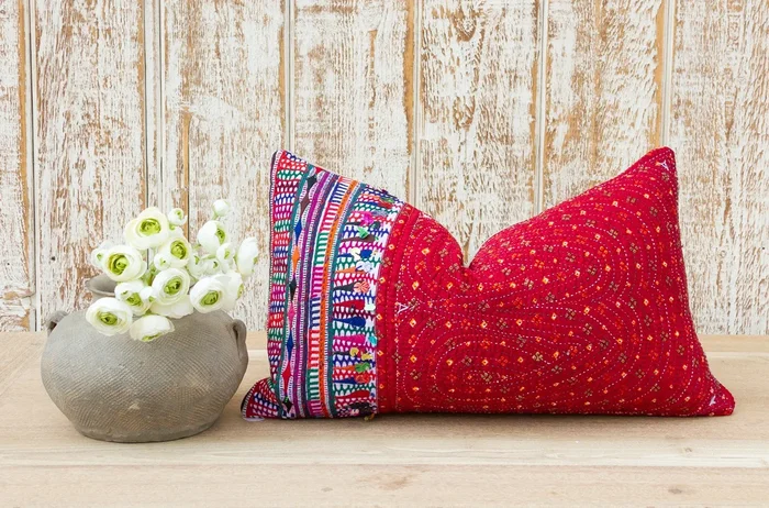 Suta Antique Tribal Grain Sack Pillow