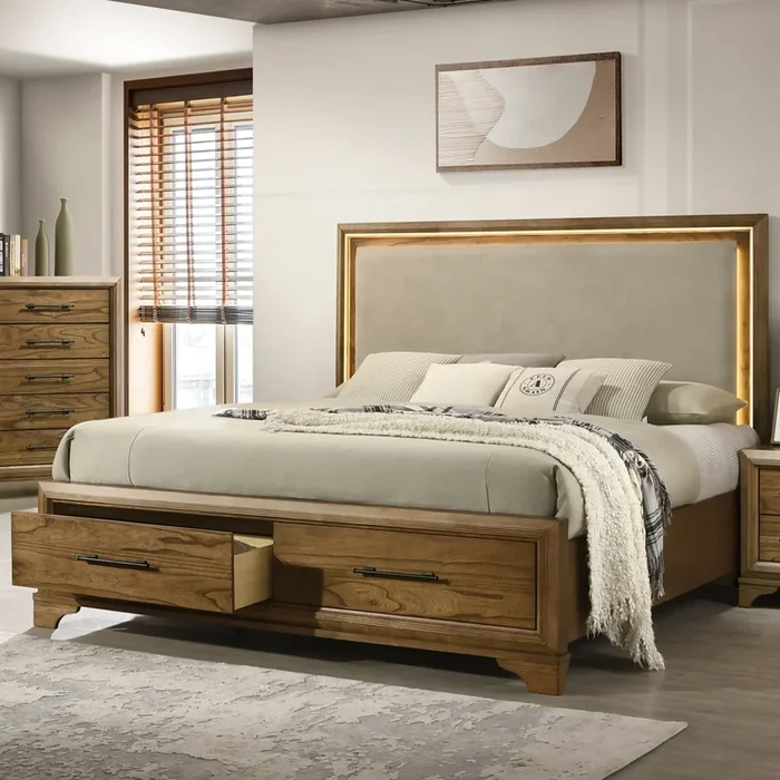 Talcott Upholstered Queen Bed