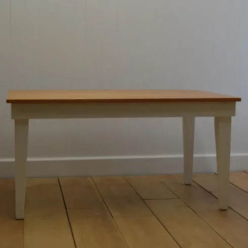 Tapered Leg Farm Table – English Farmhouse Furniture Manufacturing – Ann Bradshaw Kirchofer