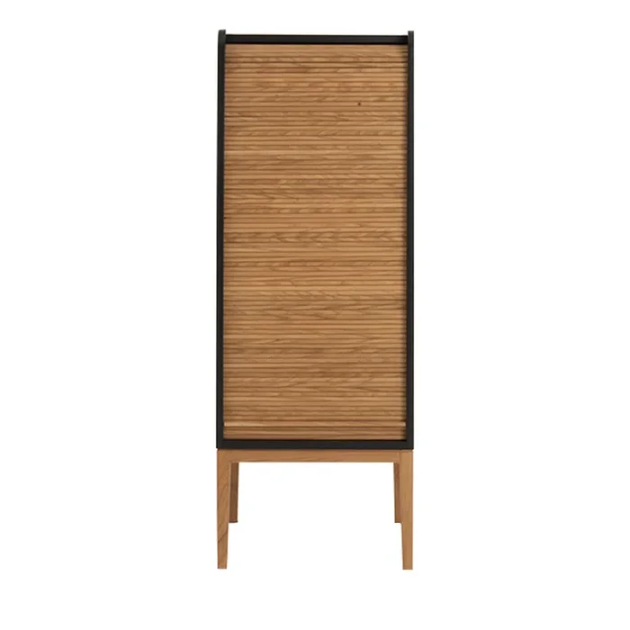 Tapparelle Black Cabinet by Emmanuel Gallina