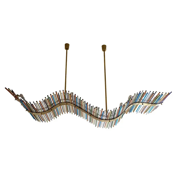 Tappeto Colorato Polcyhrome Chandelier