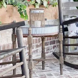 The Corrugated Cottage Side Table