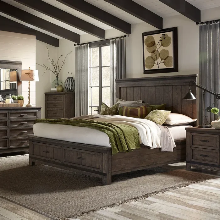 Thornwood Hills 5-Piece Queen Storage Bed Set