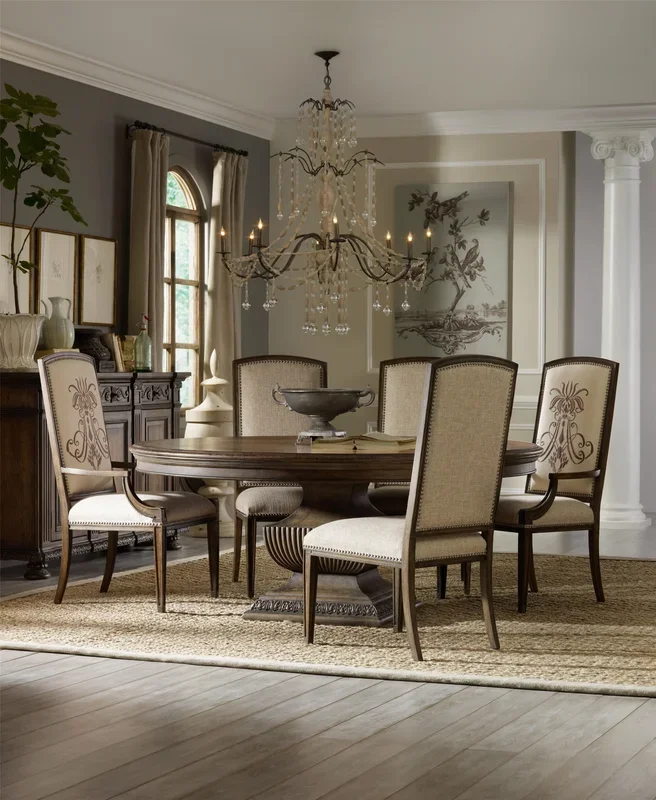 Traditional 7-Piece Formal Dining Set