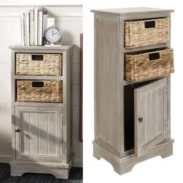 Traditional Cabinet With Baskets