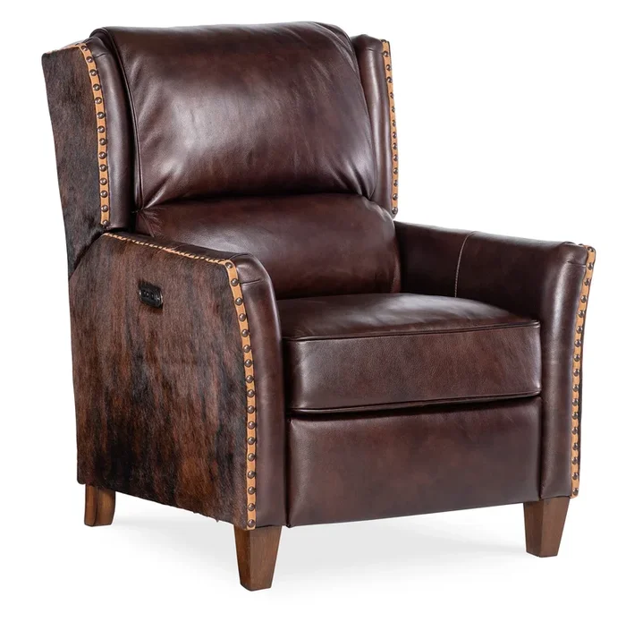Traditional Power Recliner with USB Port