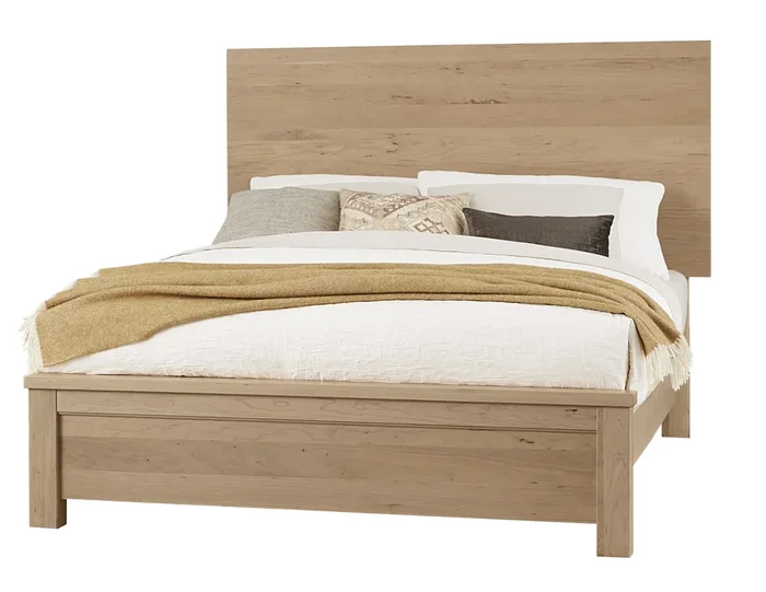 Transitional King Plank Bed