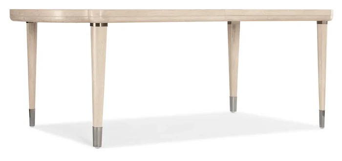 Transitional Rectangular Dining Table with 22″ Leaf
