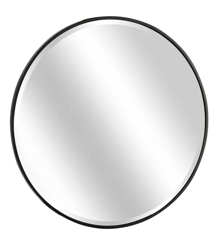 Transitional Round Wall Mirror