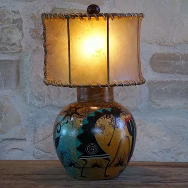 Tribal Harmony Table Lamp