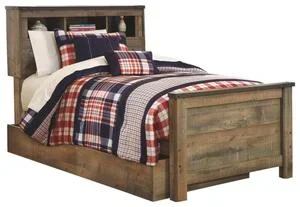Trinell Twin Bookcase Bed With 1 Large Storage Drawer