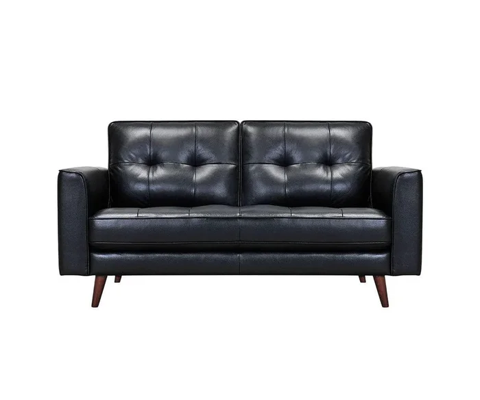 Turner Leather Loveseat