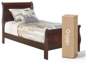 Twin Sleigh Bed With Mattress