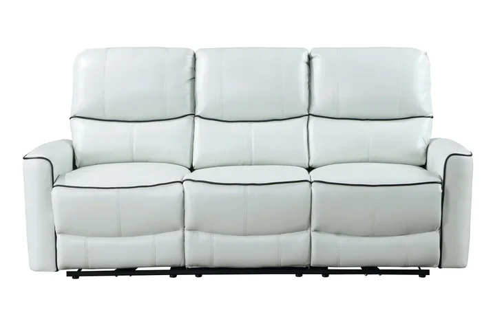U1790 LIGHT GREY POWER RECLINING SOFA