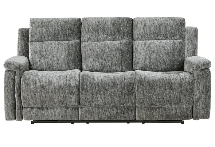 U1797 DARK GREY POWER RECLINING SOFA
