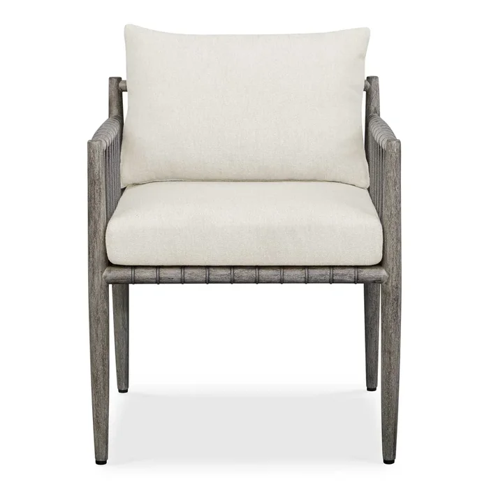 Uttermost Borneo White Outdoor Dining Chair