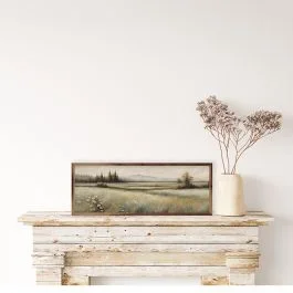 Valley With Flowers Left Wall Art