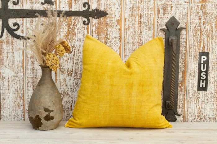 Vanita Organic Silk Pillow (Trade)
