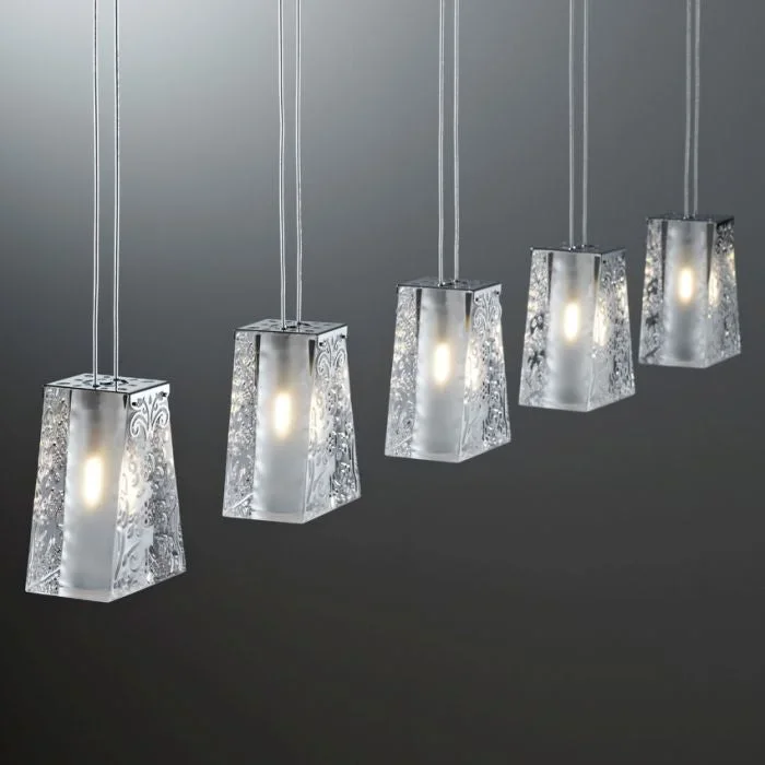 Vicky D69 A05 5-Light Ceiling Pendant From Fabbian