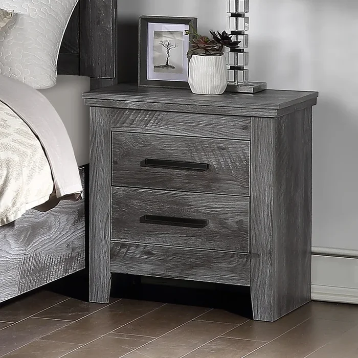 Vidalia 24″H 2 Drawers Nightstand