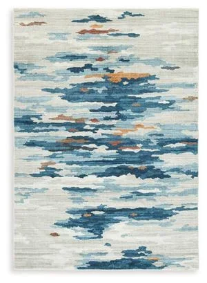 Vinlett 5′ X 7′ Washable Rug