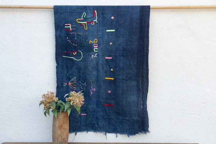 Vintage Fulani Embroidered Mud Cloths (Trade)