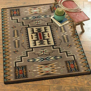 Vision Catcher Turquoise Rug – 8 x 11