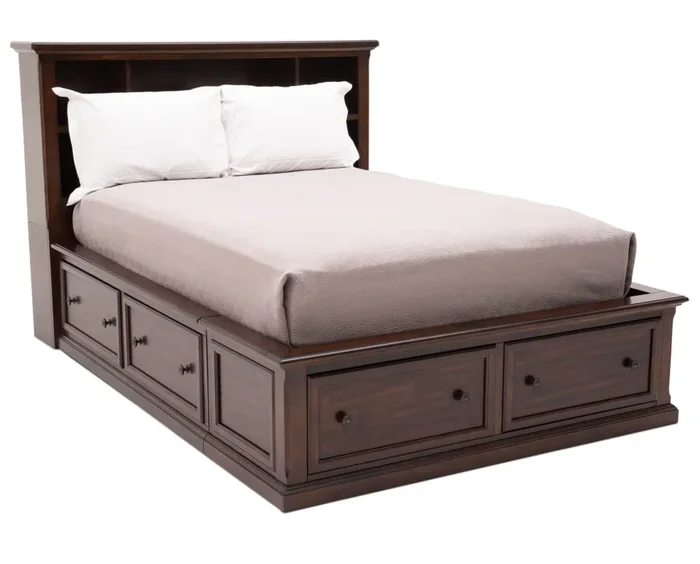 Voyages Bookcase Storage Bed