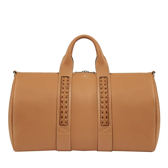Walnut Leather Duffle Bag
