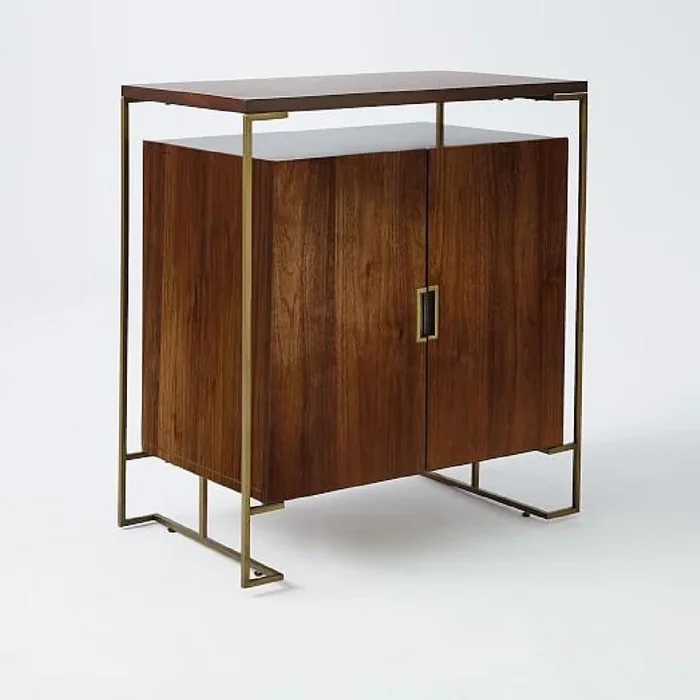 West Elm Baron Deco Bar Cabinet