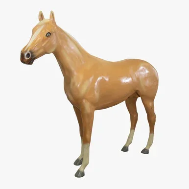 Western Stallion Decorative Statue – Palomino