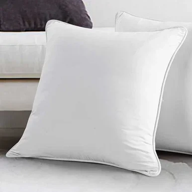 White Euro Sham