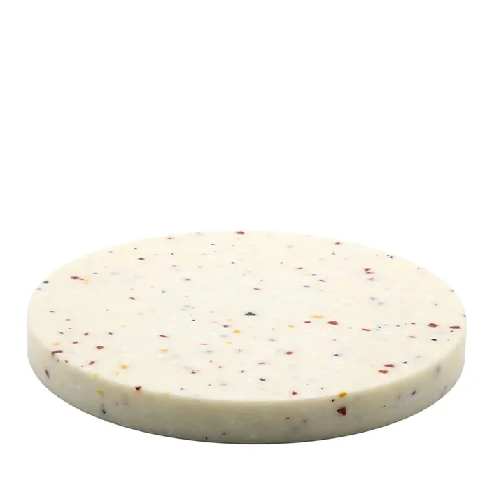 White Festival Corian Base Small Wireless Charger