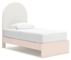 Wistenpine Twin Upholstered Panel Bed With Storage