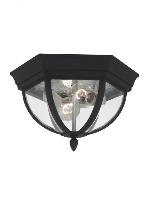 Wynfield Two Light Outdoor Ceiling Flush Mount (38|78136-12)
