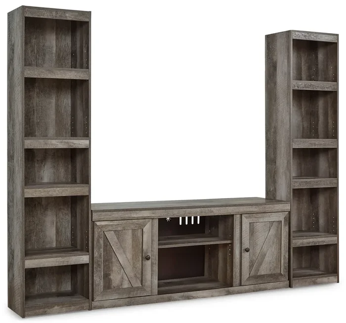 Wynnlow Entertainment Center with Piers