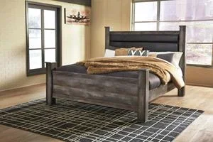 Wynnlow Queen/king Poster Headboard Posts