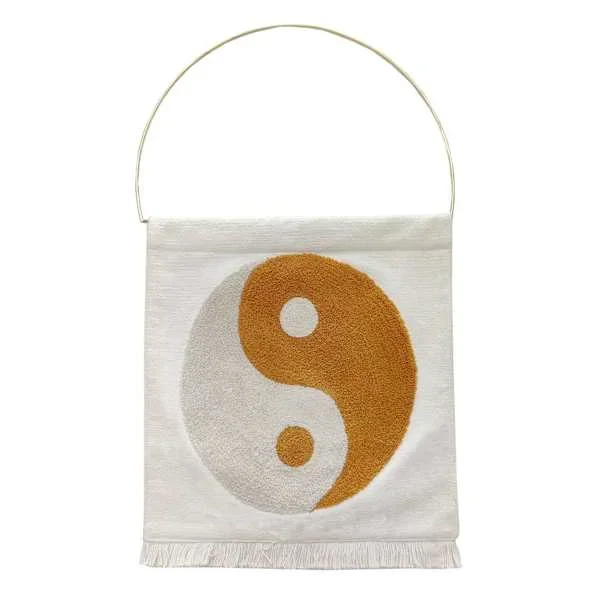 Yin Yang Tapestry Wall Decor, 15×24
