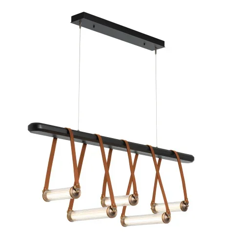 York Linear 5-Light LED Pendant (65|131053-LED-STND-10-27-LC-WB-ZM0704)