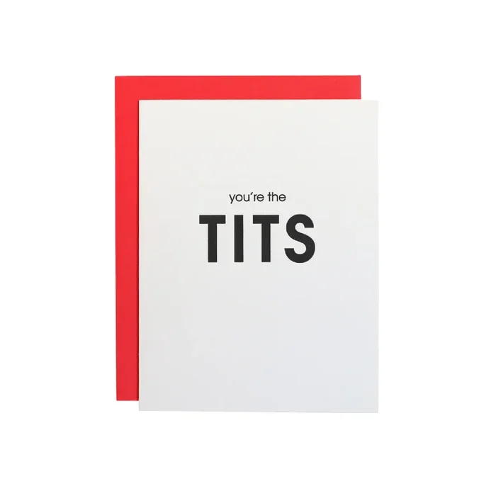 You’re the Tits Card
