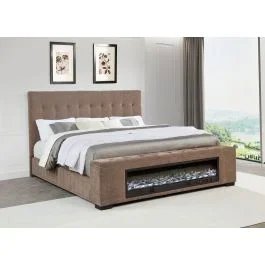 Zemin Bed With Fireplace
