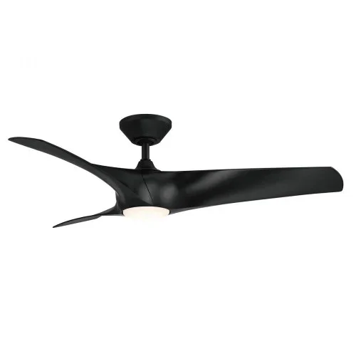 Zephyr Downrod ceiling fan (7200|FR-W2006-52L-MB)