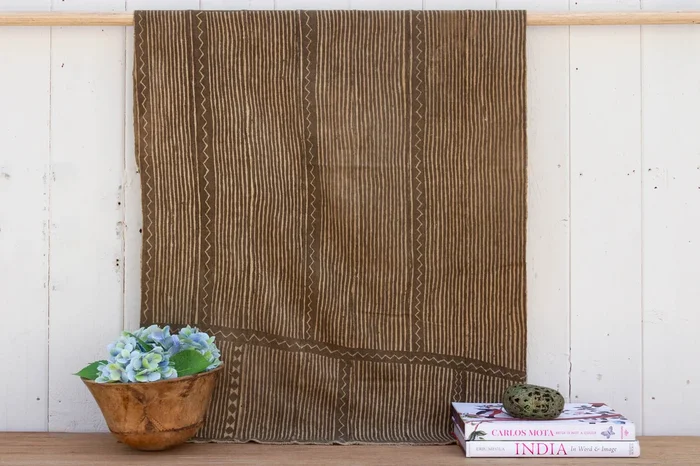 Zig Zag Motif African Mudcloth (Trade)